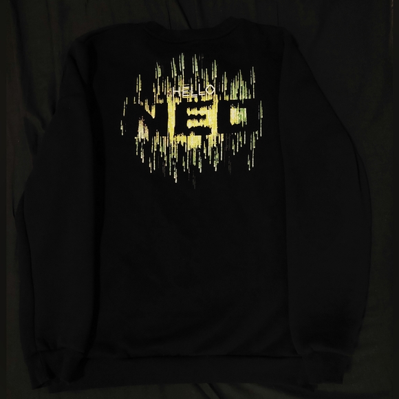 Black Matrix Sweater - Picture 3 of 4